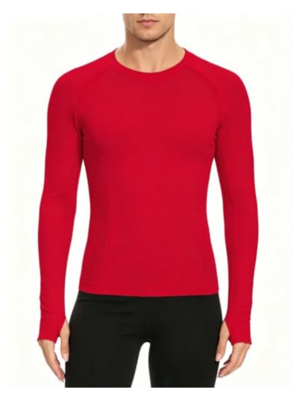 Seamless Long Sleeve Workout Top Nylon Spandex Quick Dry Gym Yoga Shirt